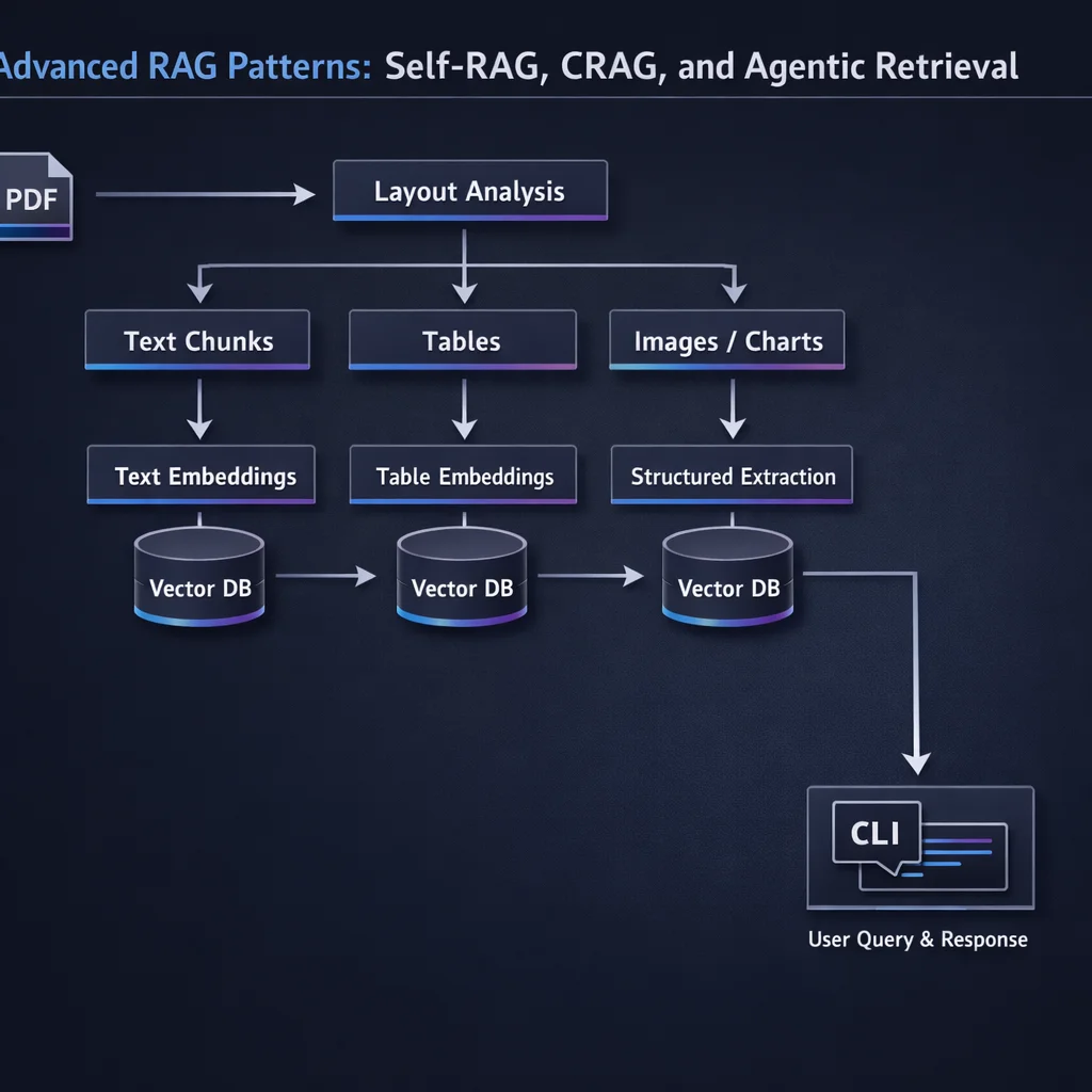 Diagram 6 from Advanced RAG Patterns: Self-RAG, CRAG, and Agentic Retrieval